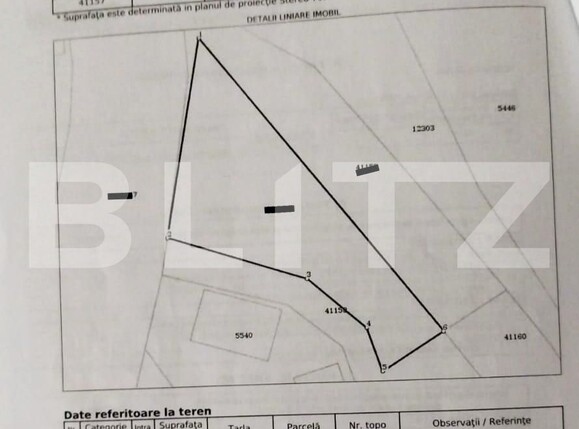 Teren de vânzare Exterior Sud - 118815TV | BLITZ Suceava | Poza1