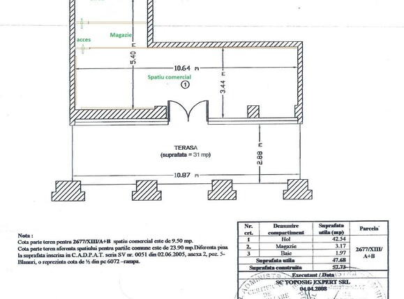 Spațiu comercial de vânzare Central - 119344SVC | BLITZ Suceava | Poza1