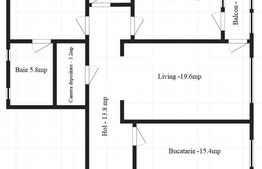 Apartament 3 camere, 89 mp, etaj intermediar,  Obcini