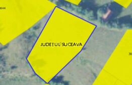 Teren extravilan 2310 mp in Gura Humorului