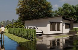 Case individuale parter, zona Tisauti