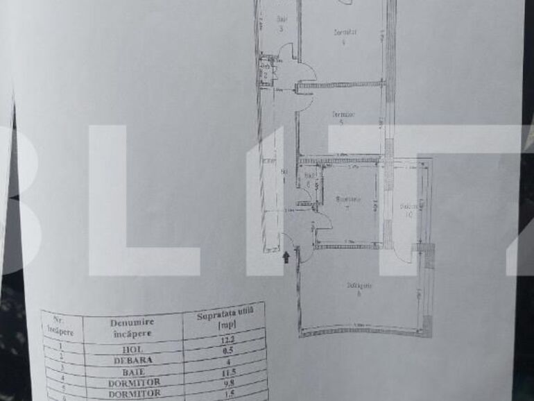 Apartament de vânzare 3 camere Burdujeni - 122883AV | BLITZ Suceava | Poza1