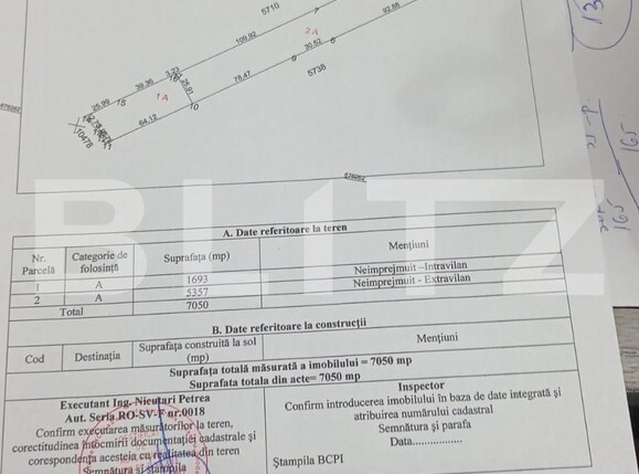 Teren de vânzare Moara - 124343TV | BLITZ Suceava | Poza3