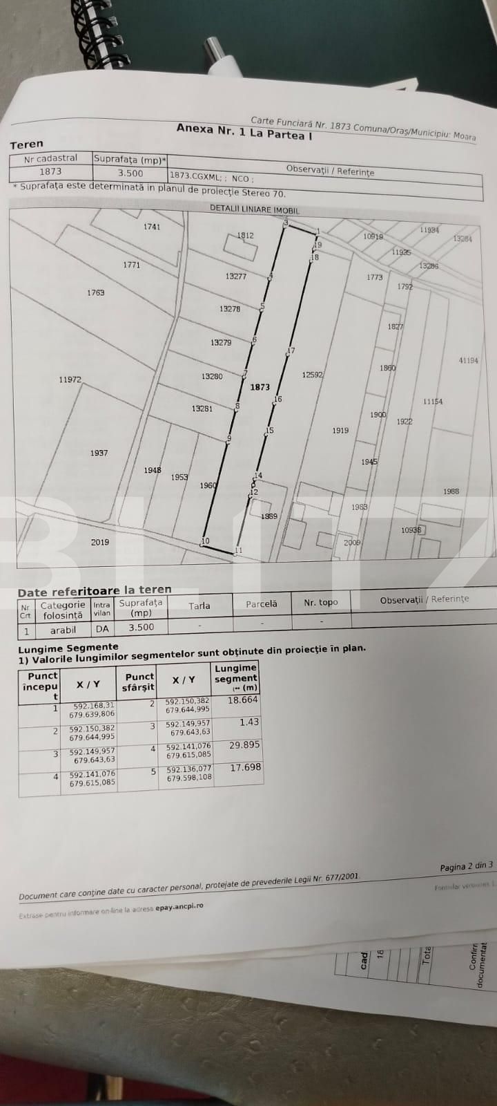 Teren de vânzare Moara - 125473TV | BLITZ Suceava | Poza2