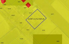 Teren intravilan, 1113 mp, front 29,90 ml, Moara