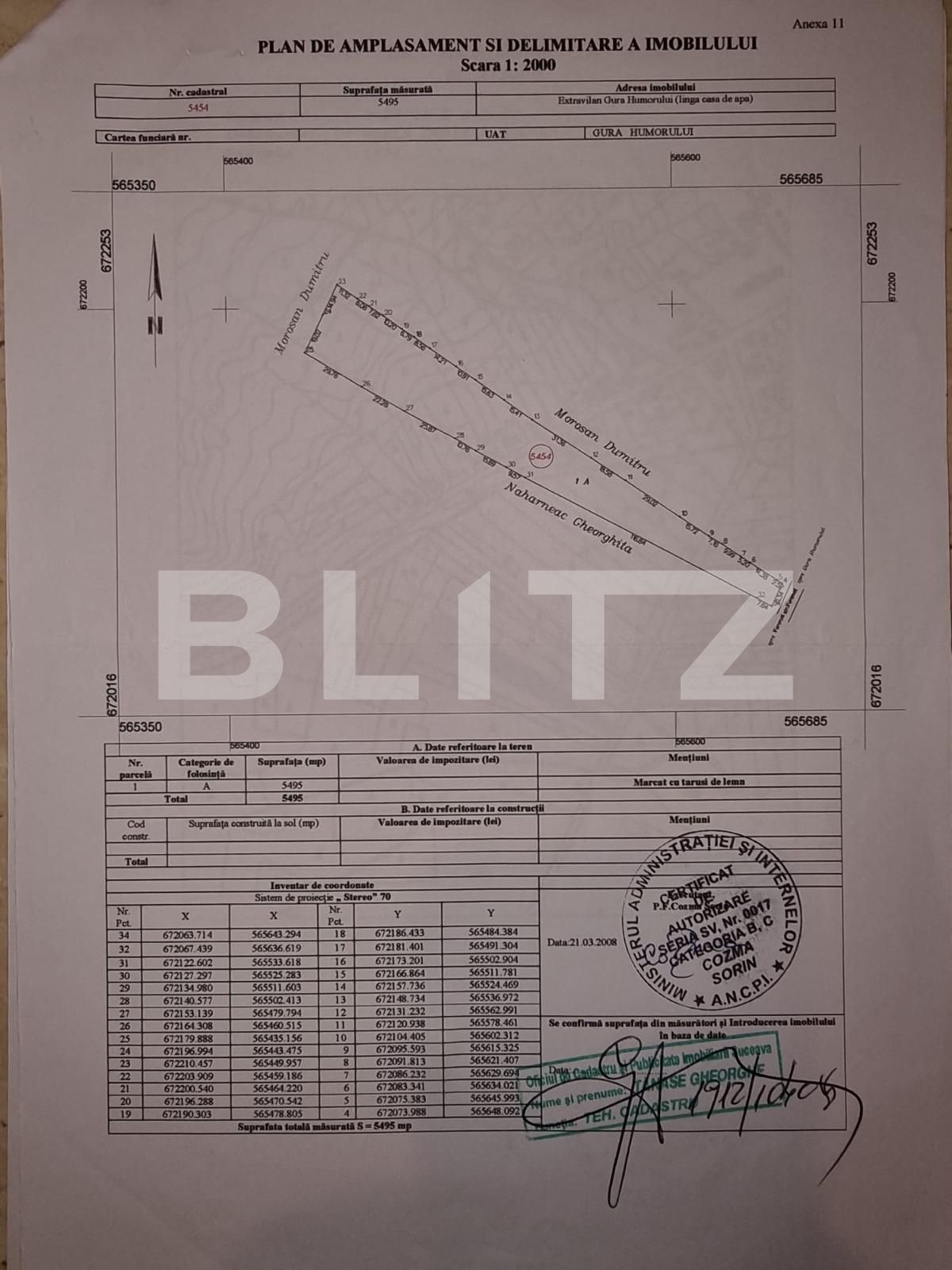 Teren de vânzare Gura Humorului - 128955TV | BLITZ Suceava | Poza2