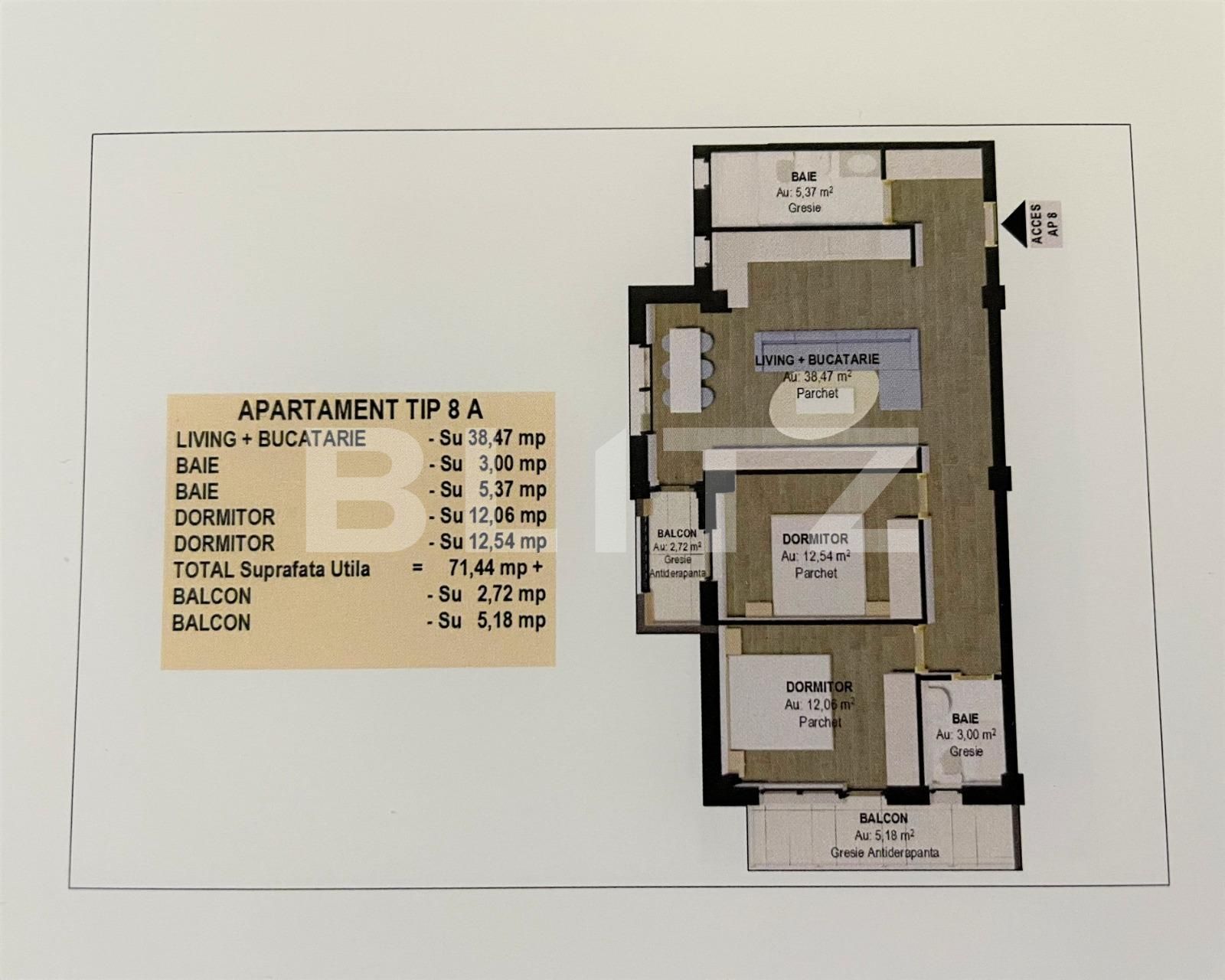 Apartament de vânzare 3 camere Falticeni - 132932AV | BLITZ Suceava | Poza2