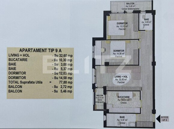 Apartament de vânzare 3 camere Falticeni - 133012AV | BLITZ Suceava | Poza1