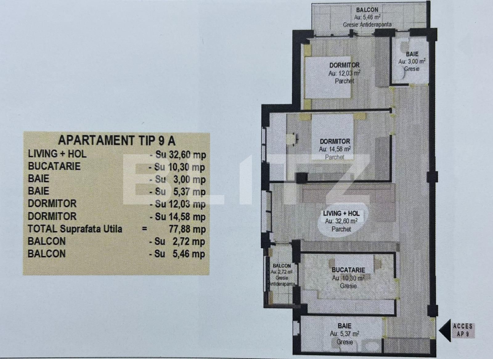 Apartament de vânzare 3 camere Falticeni - 133012AV | BLITZ Suceava | Poza1