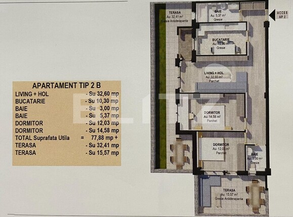 Apartament de vânzare 3 camere Falticeni - 133061AV | BLITZ Suceava | Poza3