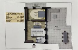 Oportunitate Blitz - Penthouse, 49,62 mp, bloc nou, în Fălticeni