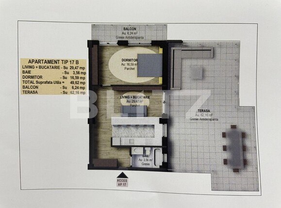 Apartament de vânzare 2 camere Falticeni - 133420AV | BLITZ Suceava | Poza4