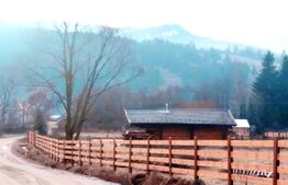 Cabană în zona de munte