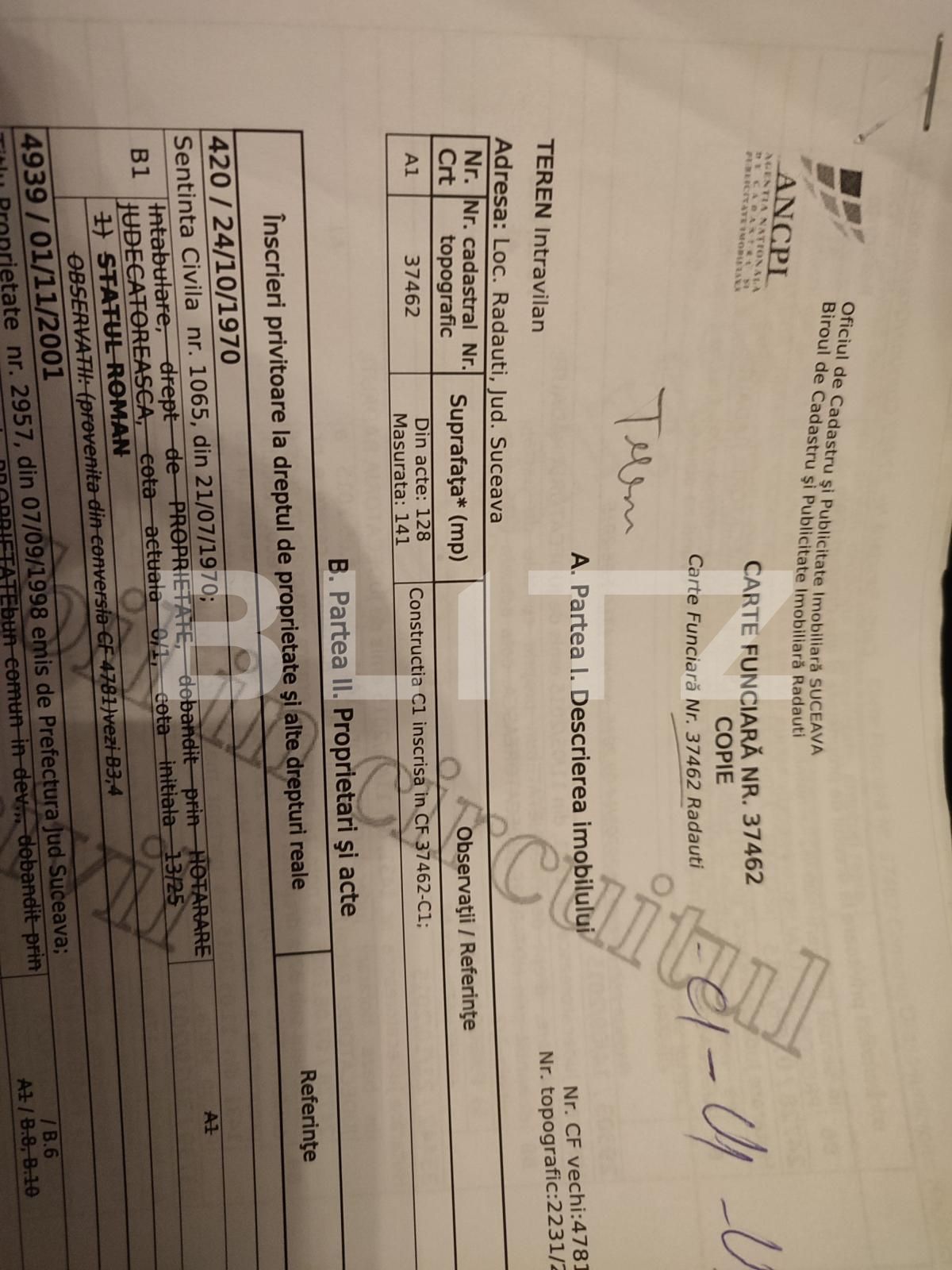 Oportunitate! Casa individuala zona centrala Radauti