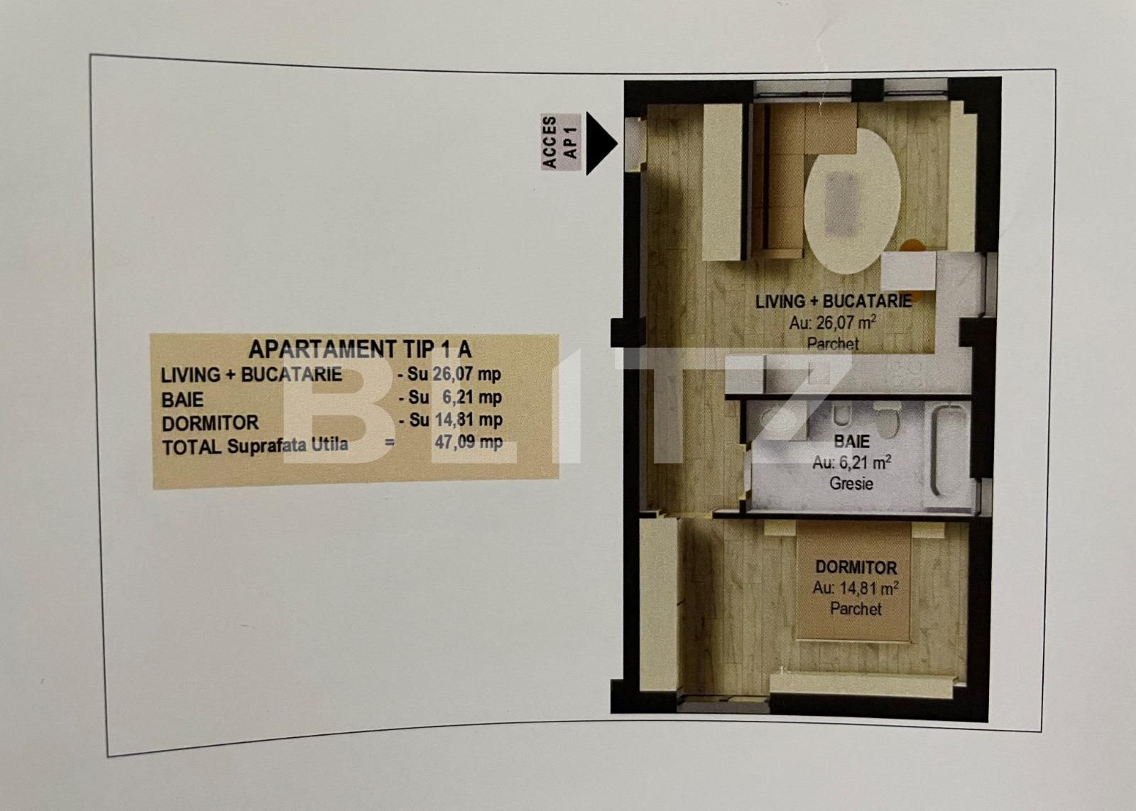 Apartament de vânzare 2 camere Falticeni - 134612AV | BLITZ Suceava | Poza3