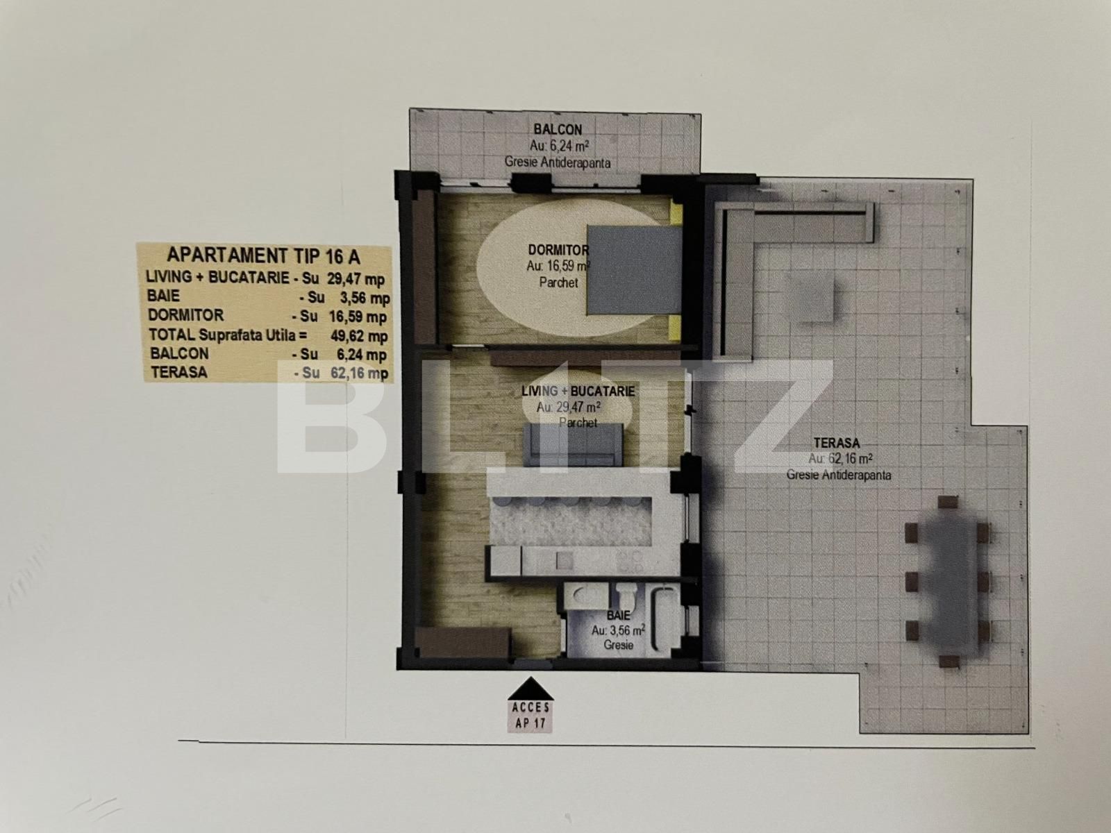 Apartament de vânzare 2 camere Falticeni - 134614AV | BLITZ Suceava | Poza3