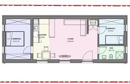 Casa individuala pe un singur nivel, 50mp , Ipotesti