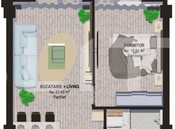 Apartament de vânzare 2 camere Burdujeni - 143876AV | BLITZ Suceava | Poza2