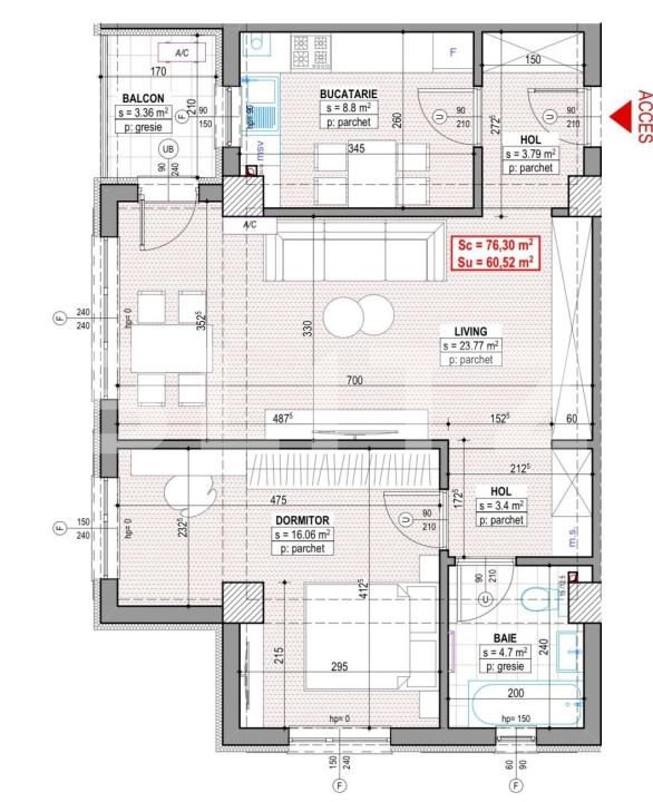 Apartament de vânzare 3 camere Central - 147319AV | BLITZ Suceava | Poza3