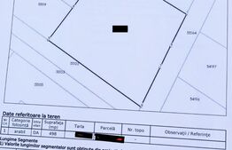 Teren intravilan de 498 mp in Burdujeni