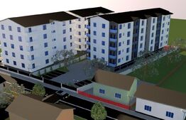 Apartament 3 camere, ansamblu nou, Radauti