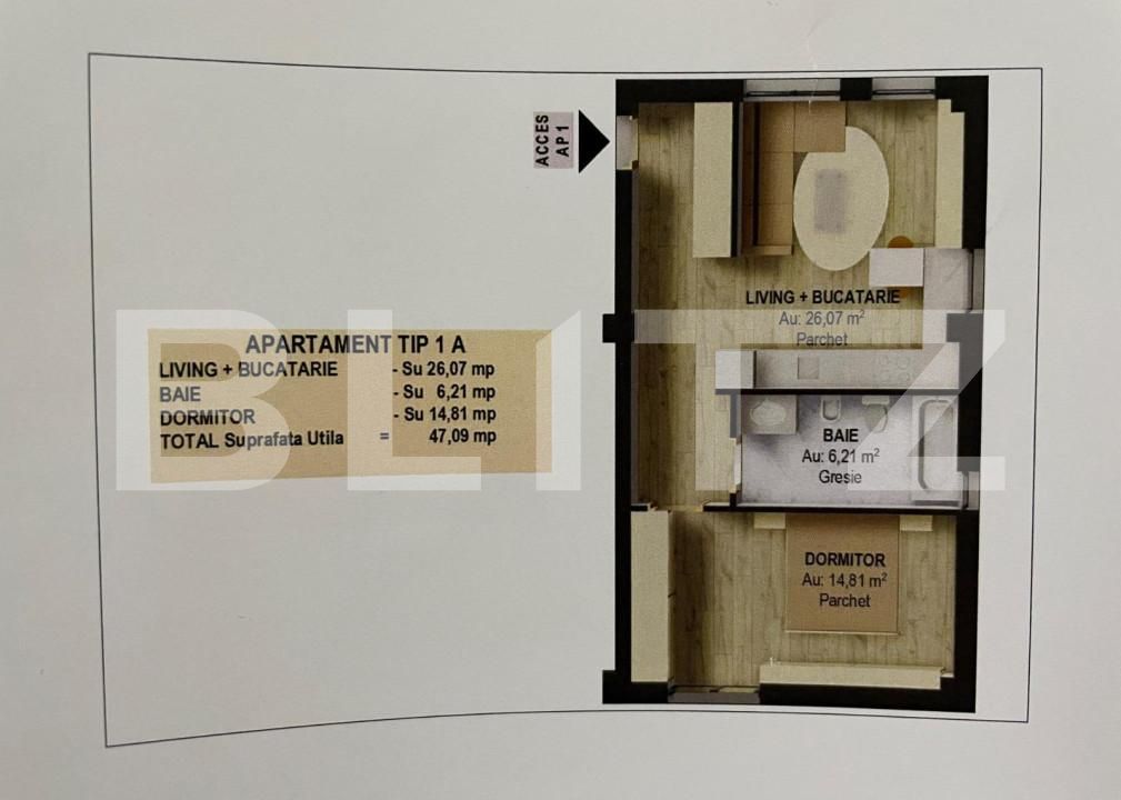 Apartament de vânzare 2 camere Falticeni - 151874AV | BLITZ Suceava | Poza3