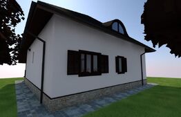 Casa in stil traditional, 4 camere, 160mp, Moara