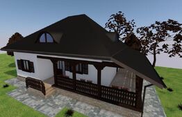 Casa in stil traditional, 4 camere, 160mp, Moara