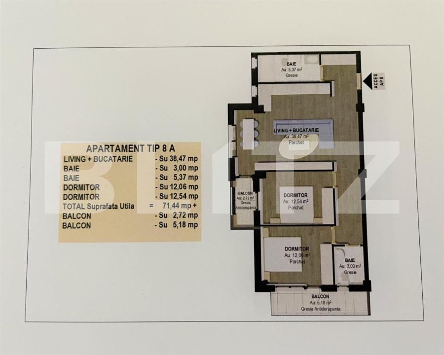 Apartament de vânzare 3 camere Falticeni - 151882AV | BLITZ Suceava | Poza2