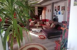 Casa cu arhitectura deosebita, iaz, panouri solare, 370mp, zona Adancata