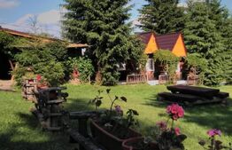 Cabana Poiana Stampei + 3 căsuțe A frame + 6060 mp teren intravilan + extravilan