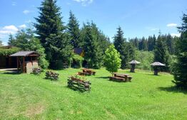 Cabana Poiana Stampei + 3 căsuțe A frame + 6060 mp teren intravilan + extravilan