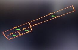 Teren cu autorizatie de constructie, 6500 mp teren, 1000 mp fundatie construita, zona Scheia