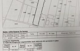 Teren intravilan de 3500 mp cu front de 19 ml in Moara
