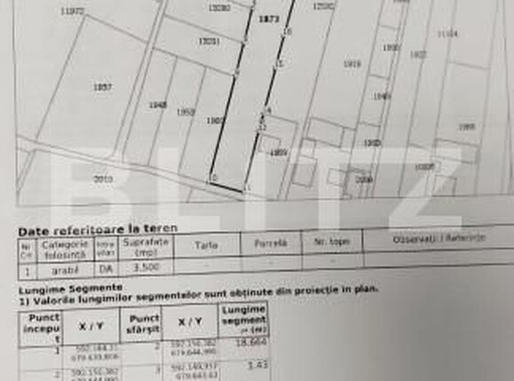 Teren de vânzare Nord Vest - 152695TV | BLITZ Suceava | Poza1