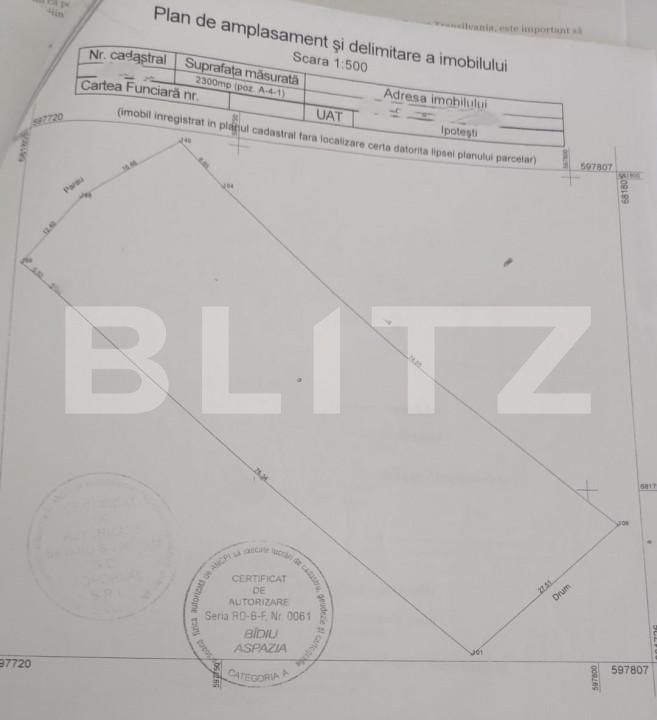 Teren de vânzare Exterior Sud - 152778TV | BLITZ Suceava | Poza2