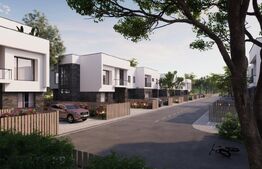 Ansamblu de case, duplexuri si case individuale, zona Scheia