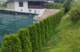 Teren intravilan cu livada si bazine piscicole, 4499mp, Hurjuieni