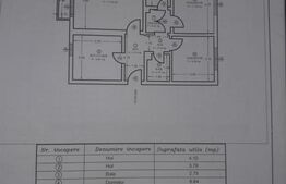 Apartament 3 camere, 2 bai, 64 mp, Dorohoi