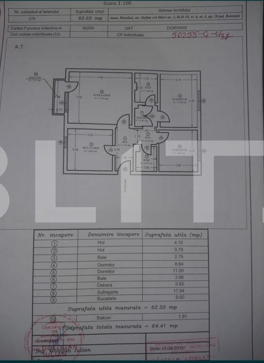 Apartament de vânzare 3 camere Exterior Nord - 154297AV | BLITZ Suceava | Poza13