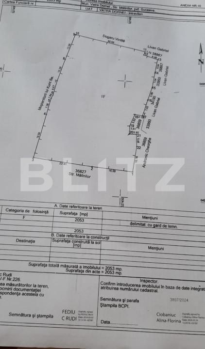 Teren de vânzare Exterior Vest - 154506TV | BLITZ Suceava | Poza3