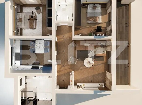 Apartament de vânzare 3 camere Ipotesti - 154661AV | BLITZ Suceava | Poza7
