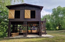 Casa batraneasca si doua casute ingropate, investitie, zona Cacica