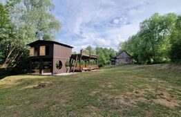 Casa batraneasca si doua casute ingropate, investitie, zona Cacica