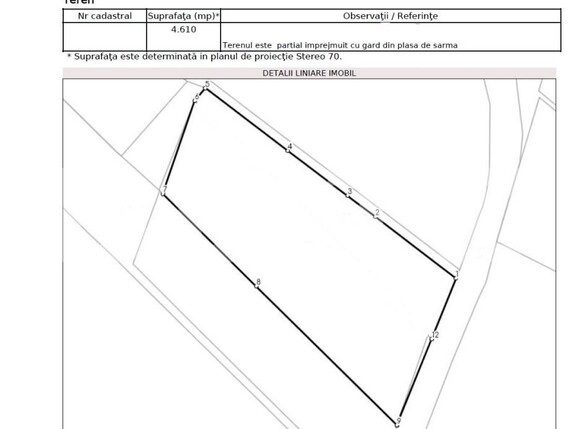 Teren de vânzare Exterior Nord - 155481TV | BLITZ Suceava | Poza1