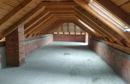 Casa la rosu, 350 mp utili, zona Marginea