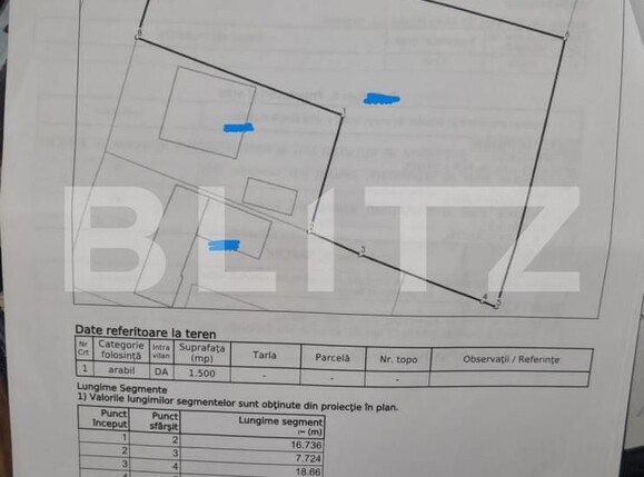 Teren de vânzare Sud Vest - 155734TV | BLITZ Suceava | Poza1