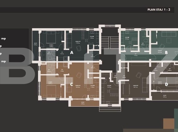 Apartament de vânzare 2 camere Burdujeni - 155789AV | BLITZ Suceava | Poza4