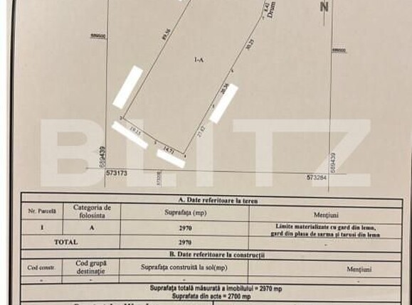 Teren de vânzare Exterior Nord - 156637TV | BLITZ Suceava | Poza1