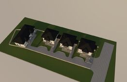 Casa la rosu cu 5 camere, 144mp utili, Radauti